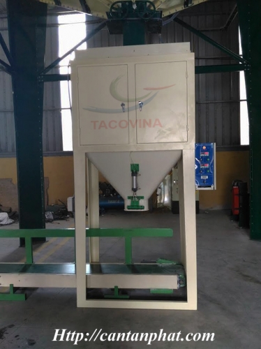 Lắp đặt bàn giao cân đóng bao định lượng 600 bao trên giờ 2 phễu tại Hưng Yên