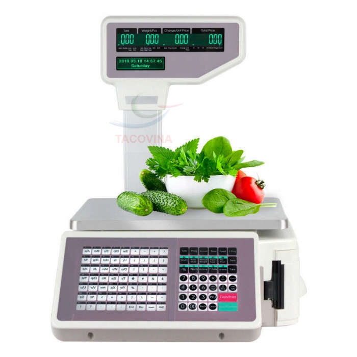 Cân điện tử in tem in mã vạch TMA 30kg, 20kg, 10kg